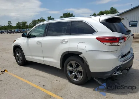 2018 Toyota Highlander Limited from USA, damaged, VIN 5TDDZRFH2JS872221